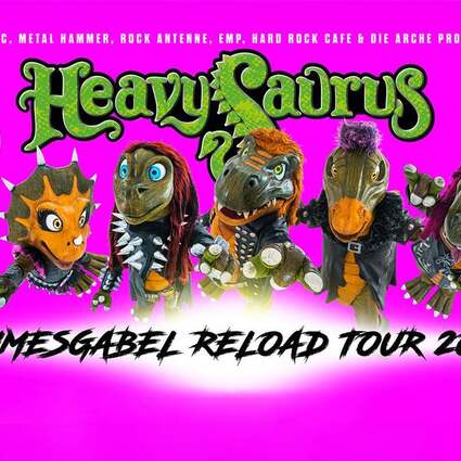 Heavysaurus - Pommesgabel Reload Tour 2025 14.11.2025 Europahalle