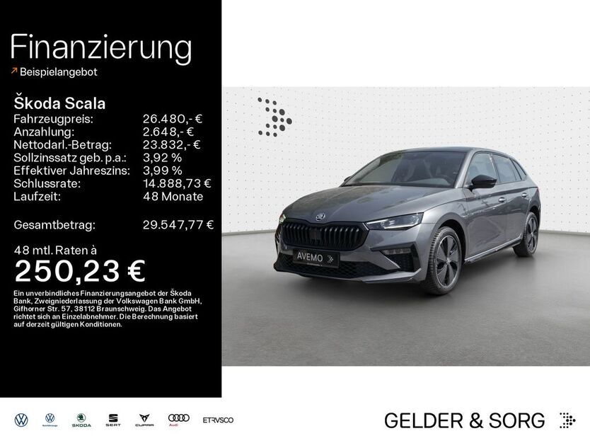 Skoda Scala 25.200 km 26.480 € Coburg 96450