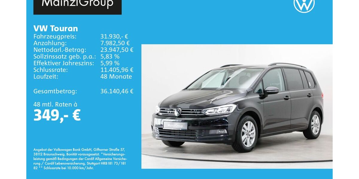 VW Touran 24.770 km 31.930 &euro; Feldkirchen/Westerham 83620