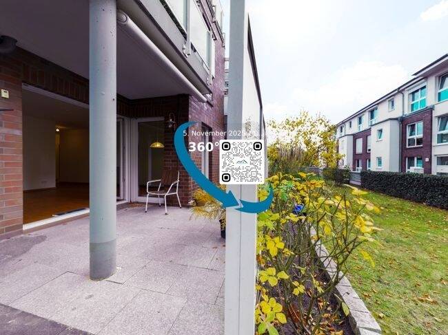 Terrassenwohnung Rellingen - 3 Zimmer, 81 m&sup2;, 399.000&euro; | Angebot:25700660