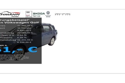 VW Golf 6.551 km 32.980 &euro; Todtnau 79674