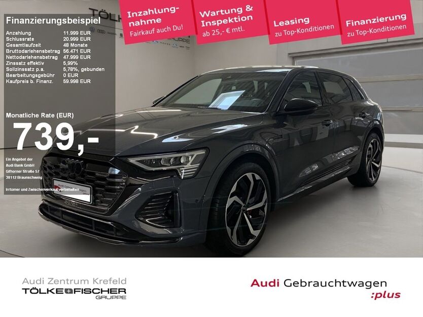 Audi Q8 e-tron 47.646 km 57.989 € Krefeld 47805