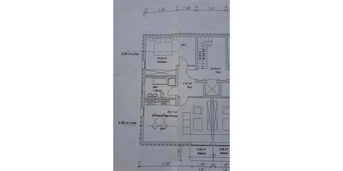Dachgeschoßwohnung Langquaid - 2 Zimmer, 61 m&sup2;, 275.000&euro; | Angebot:25509886