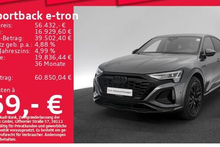 Audi Q8 e-tron 62.702 km 56.432 &euro; München 80935