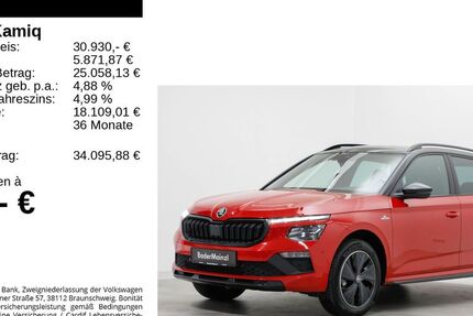 Skoda Kamiq 7.185 km 29.930 &euro; Feldkirchen/Westerham 83620
