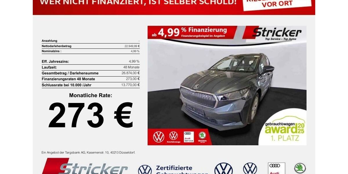 Skoda Enyaq 29.491 km 22.949 &euro; Detmold 32760