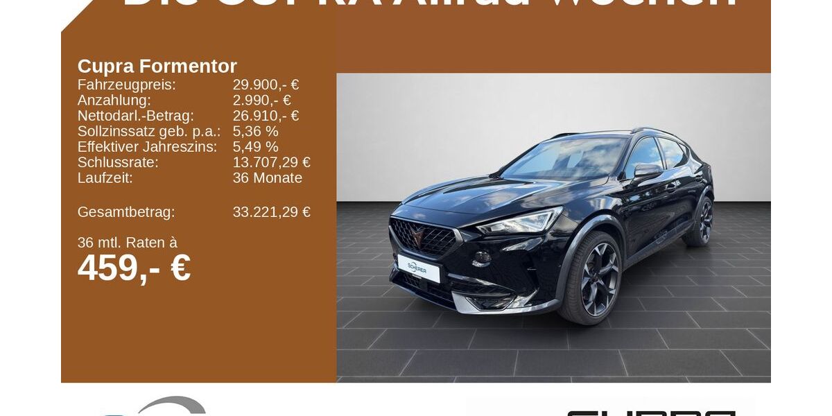 Cupra Formentor 52.026 km 29.900 &euro; Ludwigshafen 67063