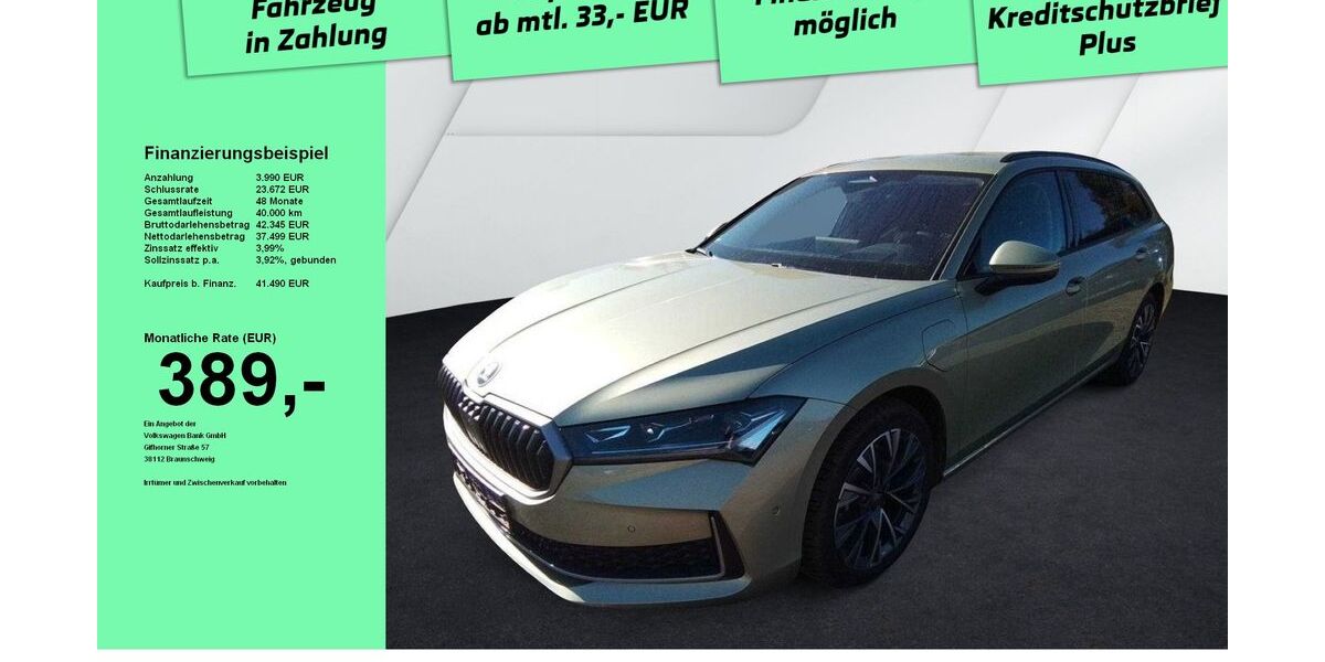 Skoda Superb 28.855 km 41.390 &euro; Kempten 87439