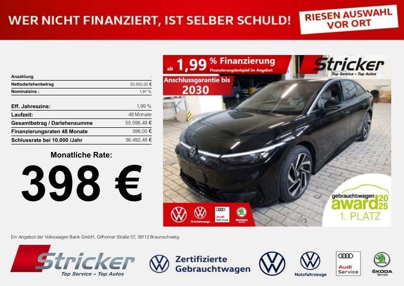VW ID.7 15.767 km 50.949 € Horn-Bad Meinberg 32805