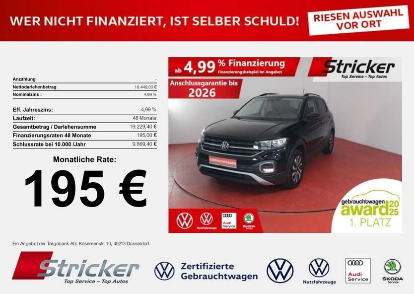 VW T-Cross 54.342 km 15.449 € Horn-Bad Meinberg 32805