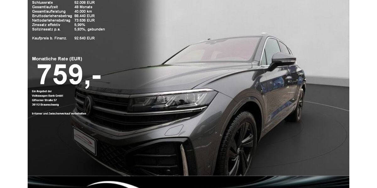 VW Touareg 18.841 km 91.650 &euro; Baden-Baden 76530