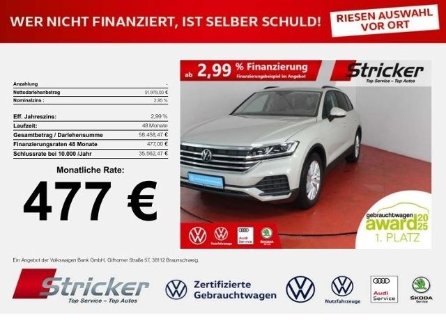 VW Touareg 21.981 km 51.979 &euro; Detmold 32760