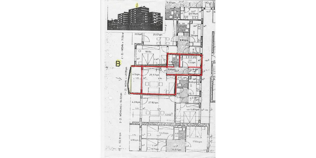 Etagenwohnung Garbsen Berenbostel - 1 Zimmer, 48 m&sup2;, 93.000&euro; | Angebot:27020580