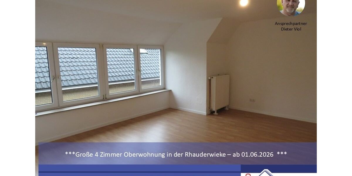 ***Wohnung mit viel Platz in Rhauderfehn*** - Dachgeschoßwohnung Rhauderfehn | Angebot:26443012