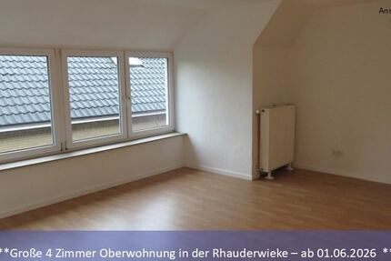 ***Wohnung mit viel Platz in Rhauderfehn*** - Wohnung Rhauderfehn | Angebot:26443012