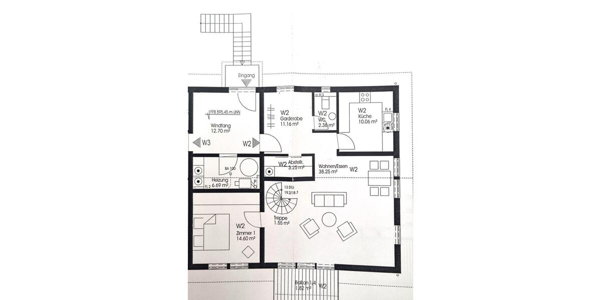 Maisonettenwohnung Überlingen - 3 Zimmer, 106 m&sup2;, 1.175&euro; | Angebot:26623408