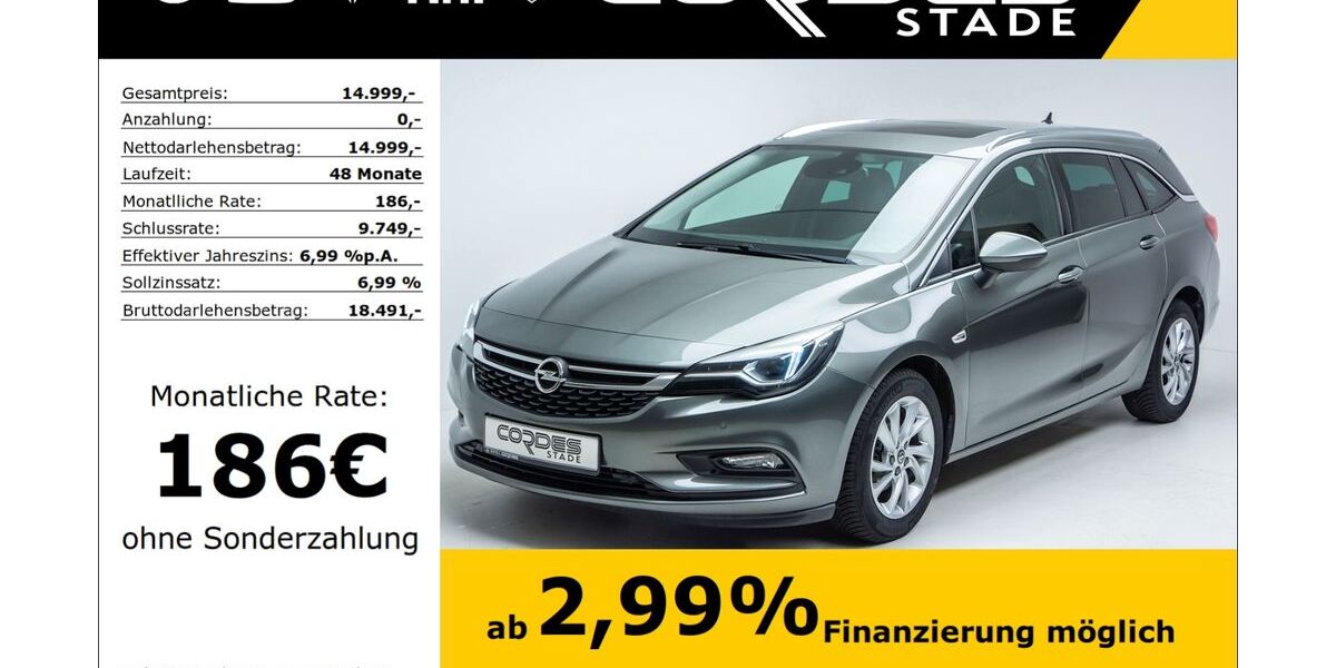 Opel Astra 69.700 km 14.999 &euro; Stade 21680