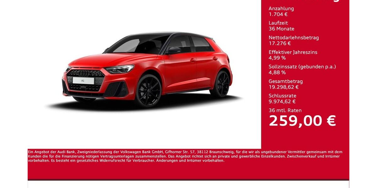 Audi A1 74.300 km 18.980 &euro; Halle 06122