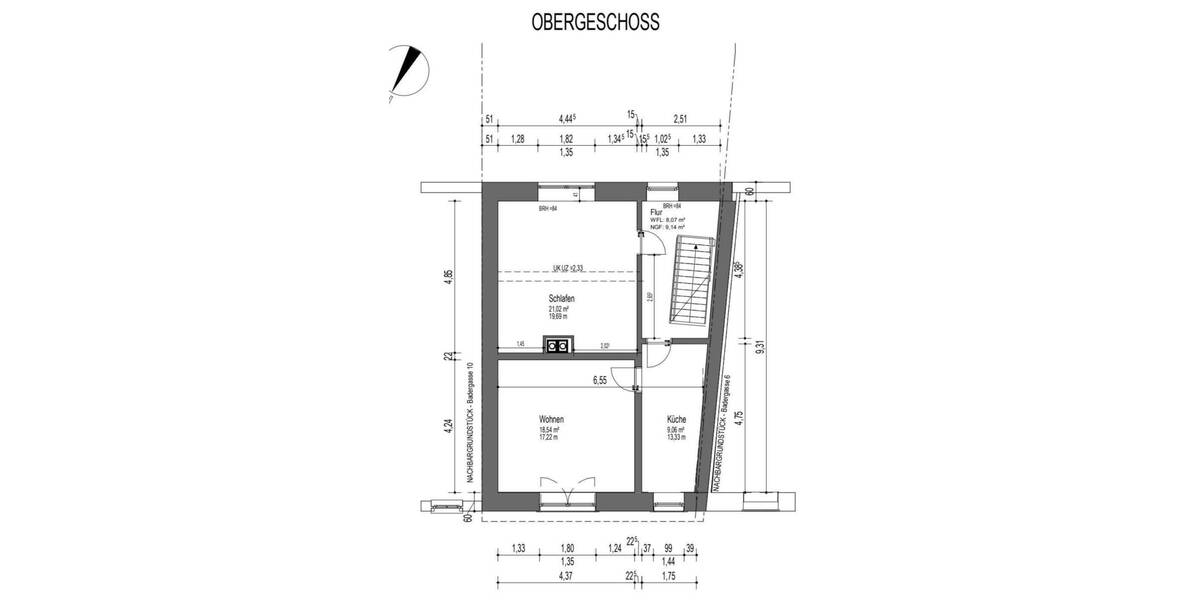 Reihenmittelhaus Oschatz - 6 Zimmer, 164 m&sup2;, 1.100&euro; | Angebot:24778476