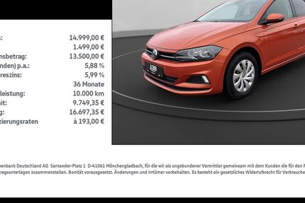 VW Polo 61.811 km 13.499 &euro; Leinefelde-Worbis/DE 37327