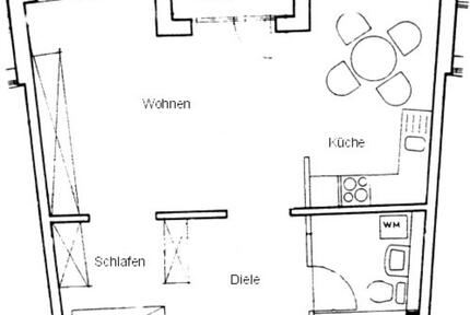 Hübsche Dachgeschoßwohnung mit WBS (20111)