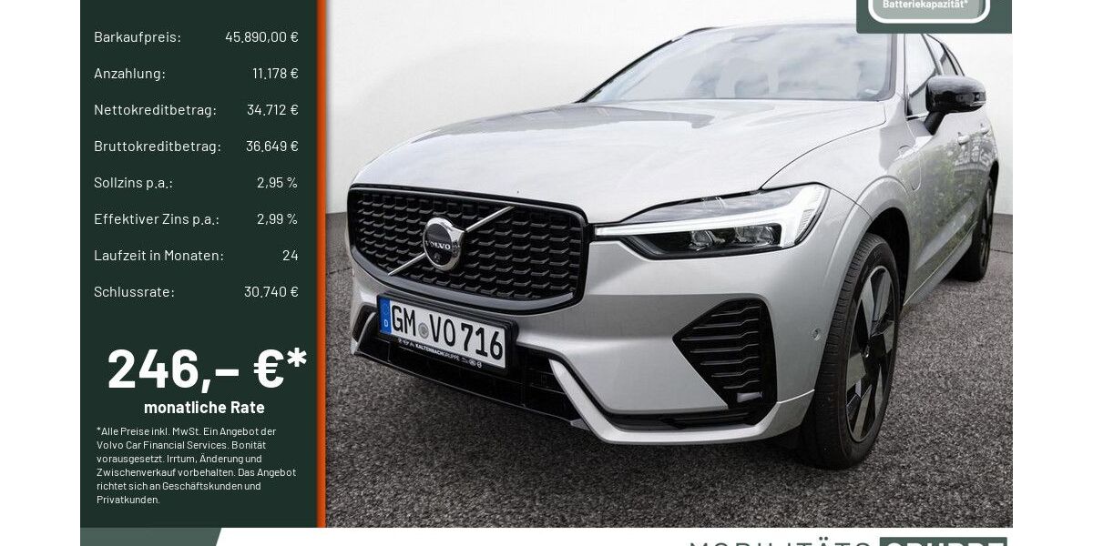 Volvo XC60 23.322 km 45.390 &euro; Engelskirchen 51766
