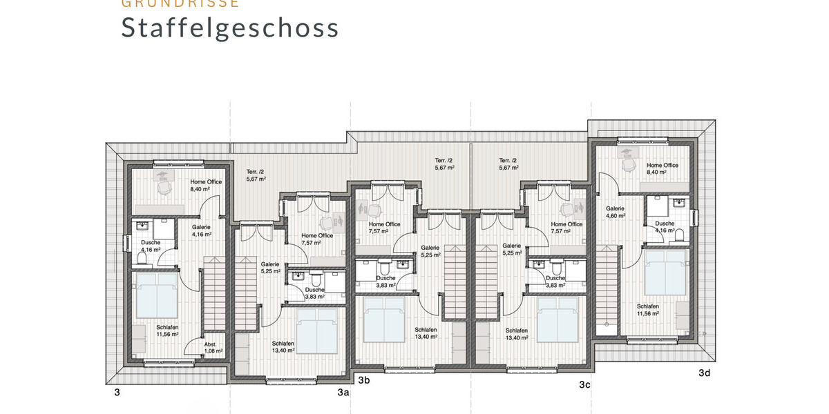 Reihenmittelhaus Rellingen - 5 Zimmer, 126 m&sup2;, 699.000&euro; | Angebot:26334155
