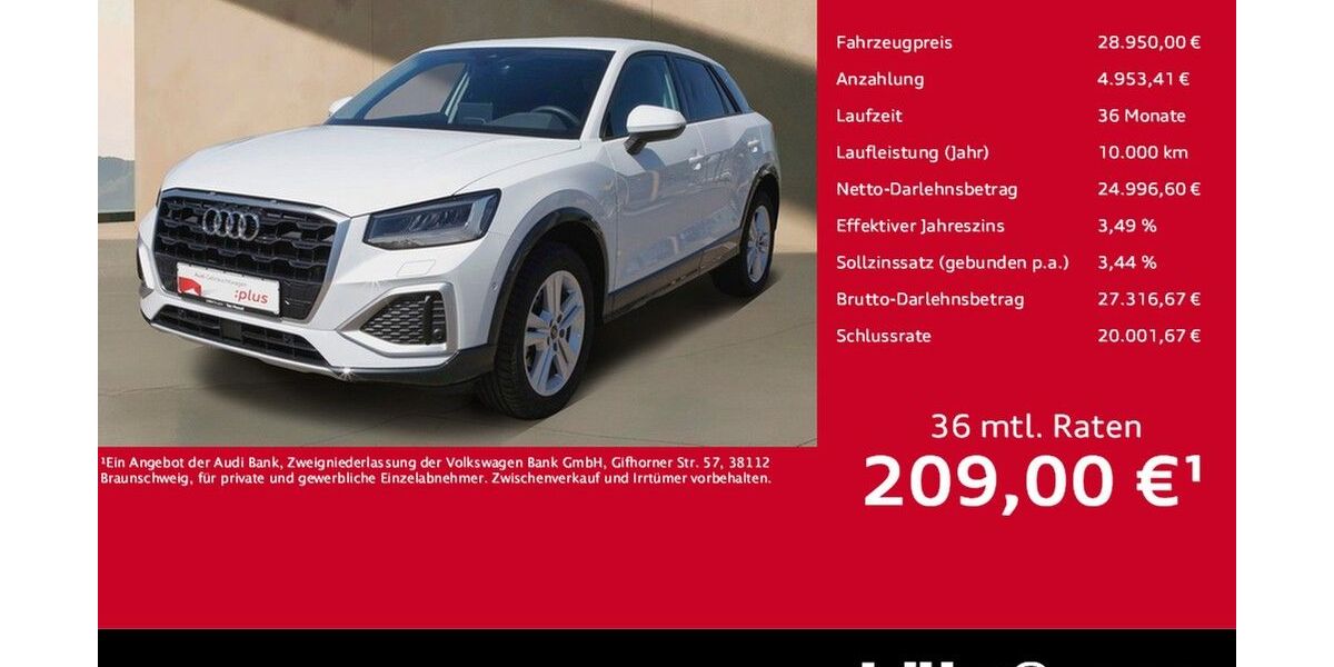 Audi Q2 16.000 km 28.950 &euro; Meckenheim / Bonn 53340