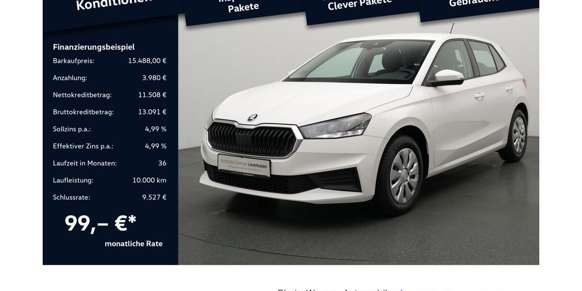 Skoda Fabia 21.942 km 15.488 € Leverkusen 51379