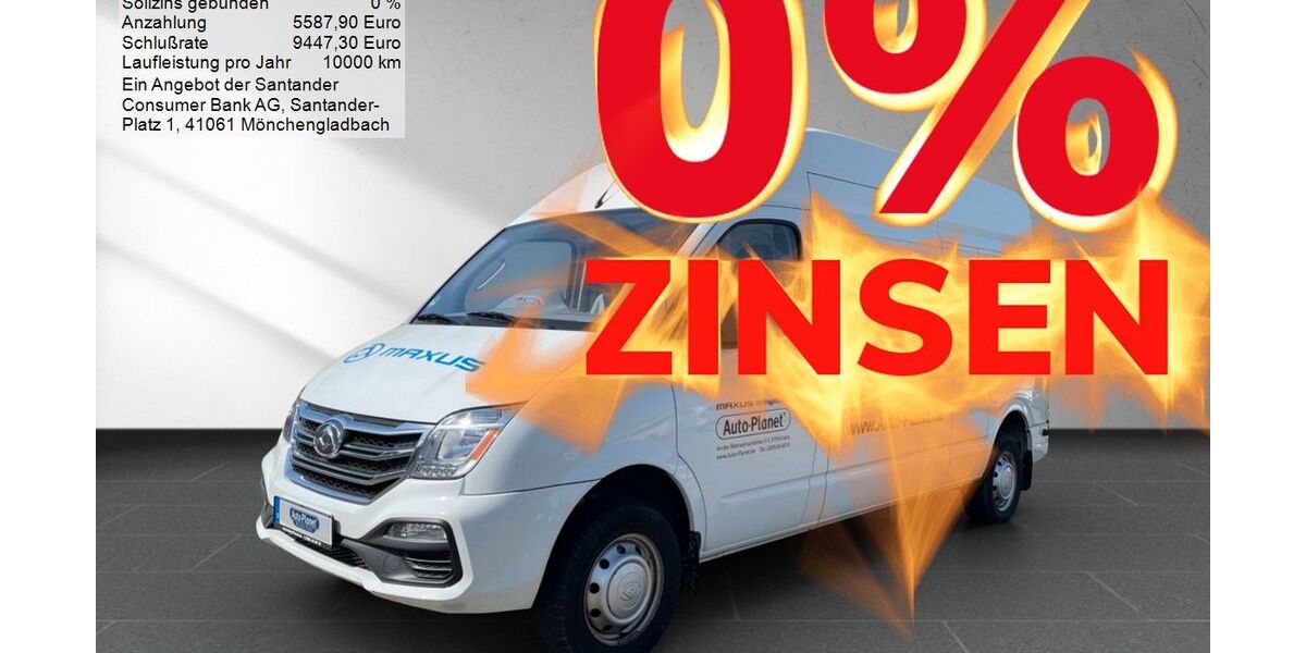 Maxus eDeliver 9 9.600 km 24.990 &euro; Gera 07554