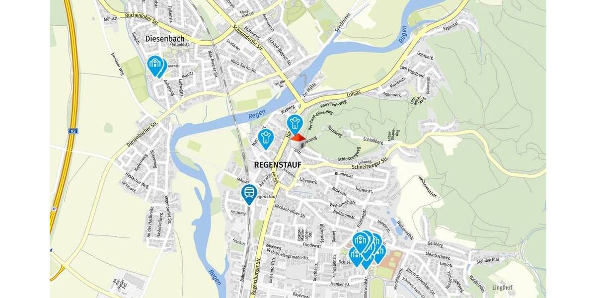 Einfamilienhaus Regenstauf - 3 Zimmer, 100 m&sup2;, 249.000&euro; | Angebot:25744420