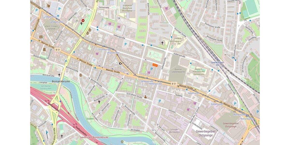 2-ZKB-Wohnung mit Balkon in direkter Innenstadtnähe! 2 zimmer