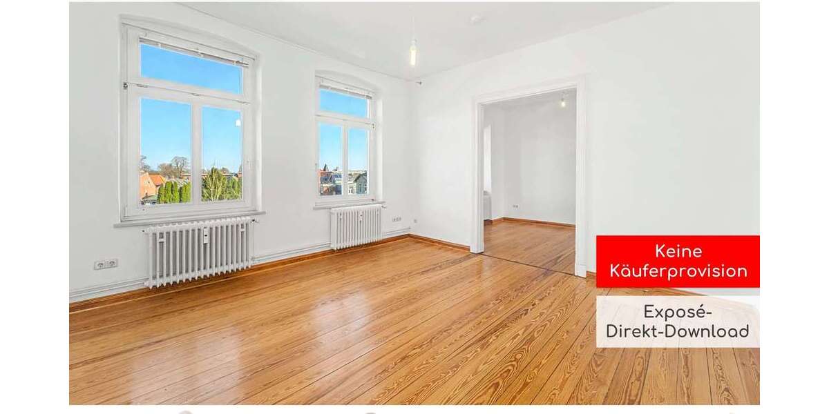 Etagenwohnung Rendsburg - 3.5 Zimmer, 88 m&sup2;, 195.000&euro; | Angebot:25626711