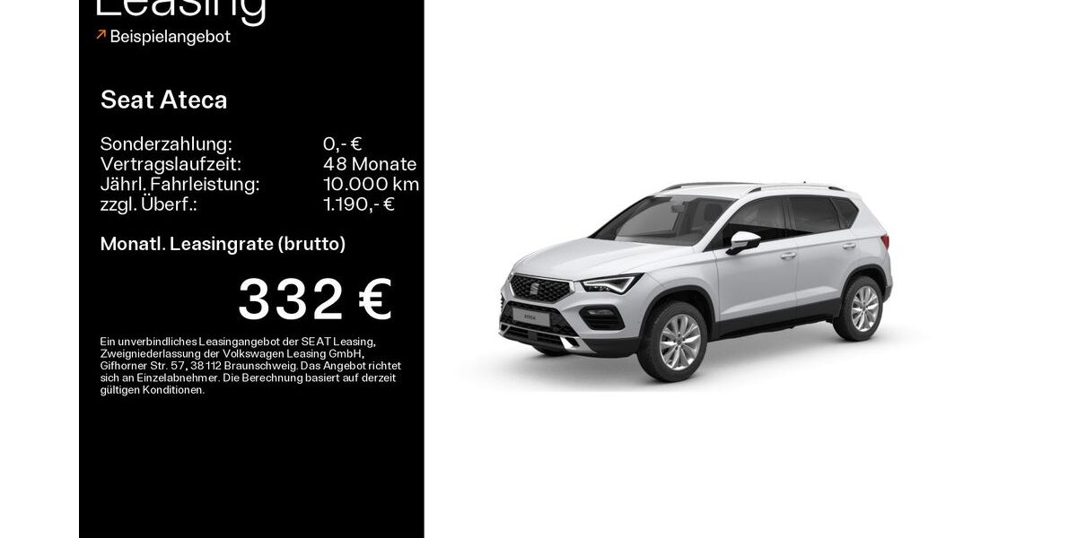 Seat Ateca 1.500 km 32.000 &euro; Königstein 61462