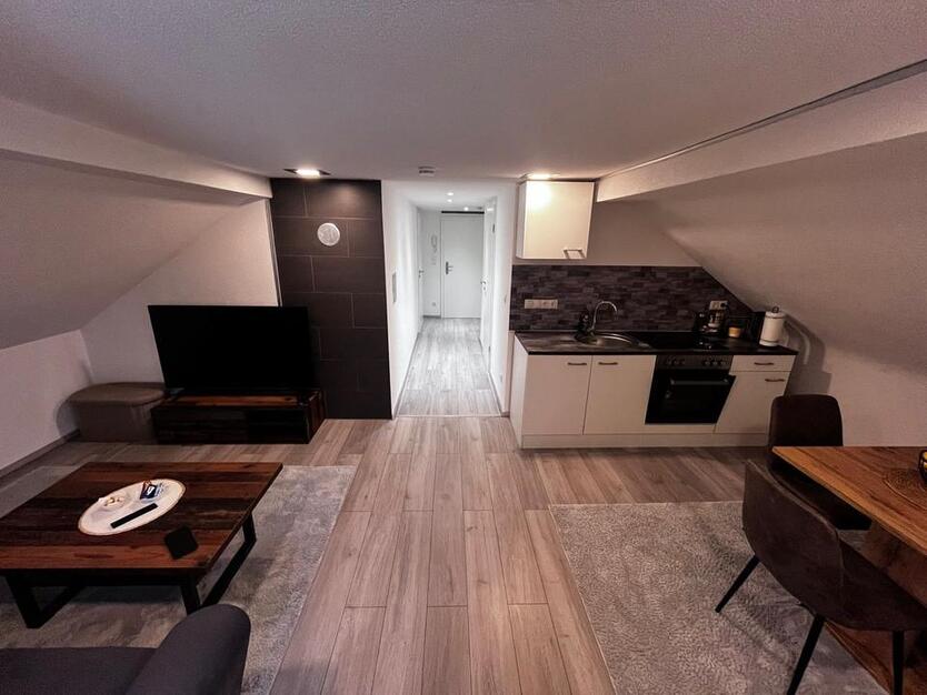 Dachgeschoss Wohnung zimmer