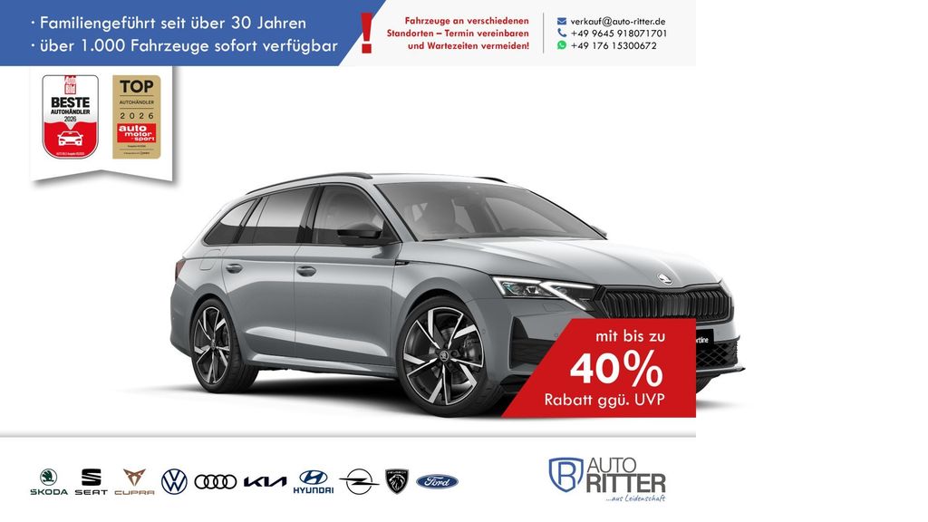 Skoda Octavia 1.584 km 44.990 &euro; Eschenbach 92676