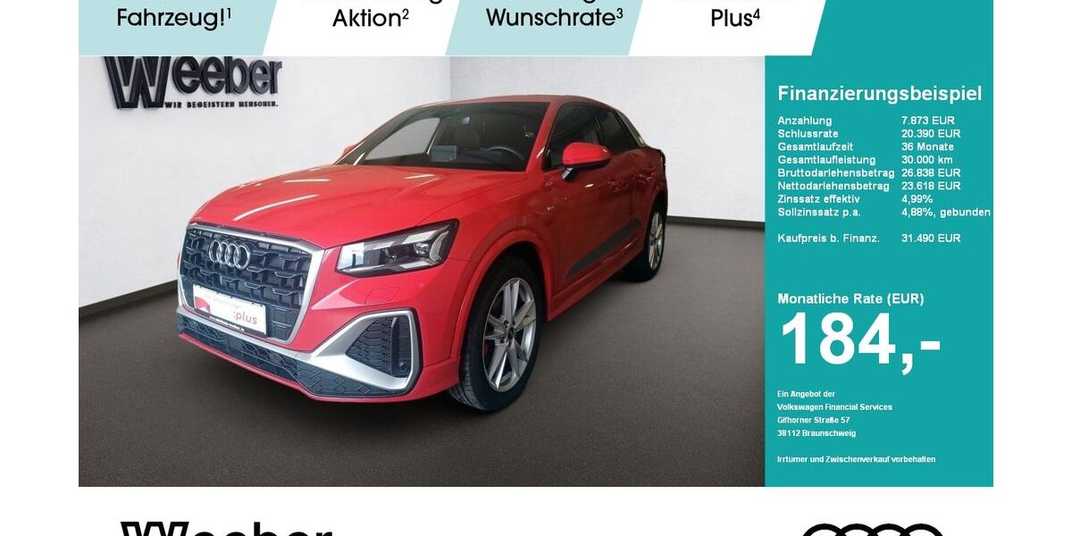 Audi Q2 11.756 km 30.890 € Leonberg 71229