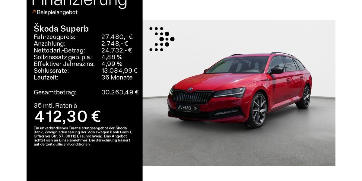 Skoda Superb 49.441 km 27.480 &euro; Haßfurt 97437