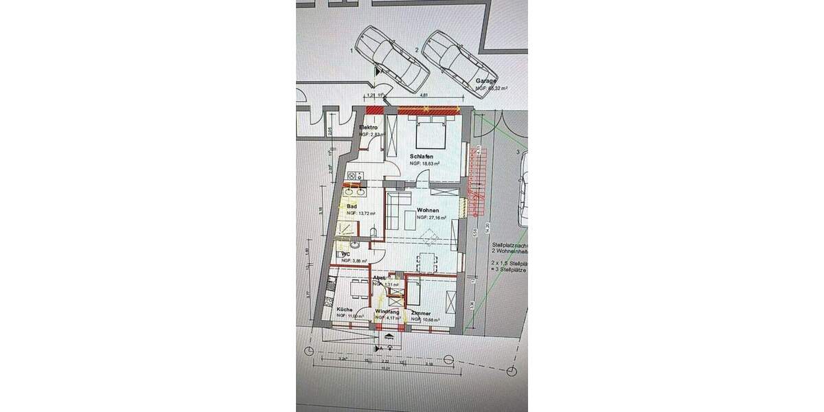 Etagenwohnung Kordel - 3 Zimmer, 92 m&sup2;, 775&euro; | Angebot:26433529