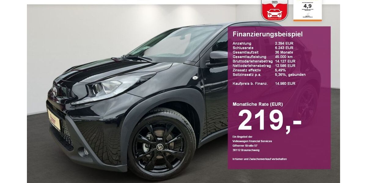 Toyota Aygo (X) 5.400 km 14.880 &euro; Albbruck 79774