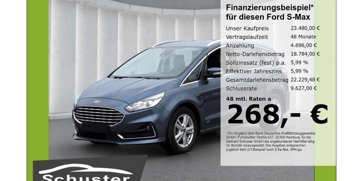 Ford S-Max 99.890 km 23.480 &euro; Ruhstorf 94099