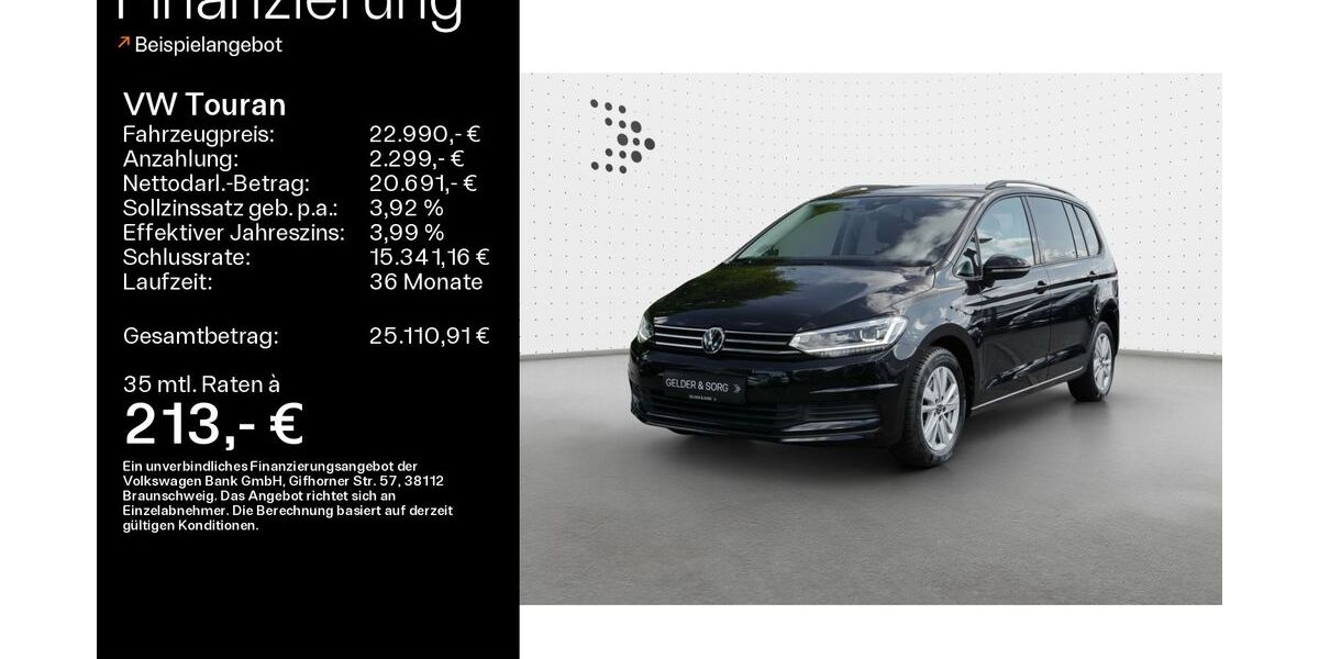 VW Touran 58.600 km 22.990 &euro; Lichtenfels 96215