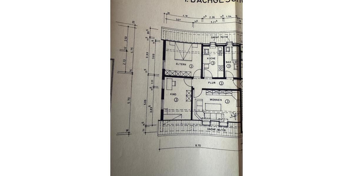 3 Zimmer Dachgeschosswohnung 3 zimmer