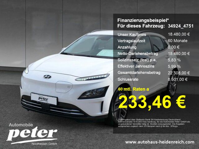 Hyundai KONA 26.749 km 18.480 € Eschwege 37269