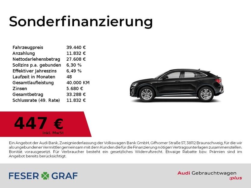 Audi Q3 6.000 km 39.440 € Nürnberg 90411