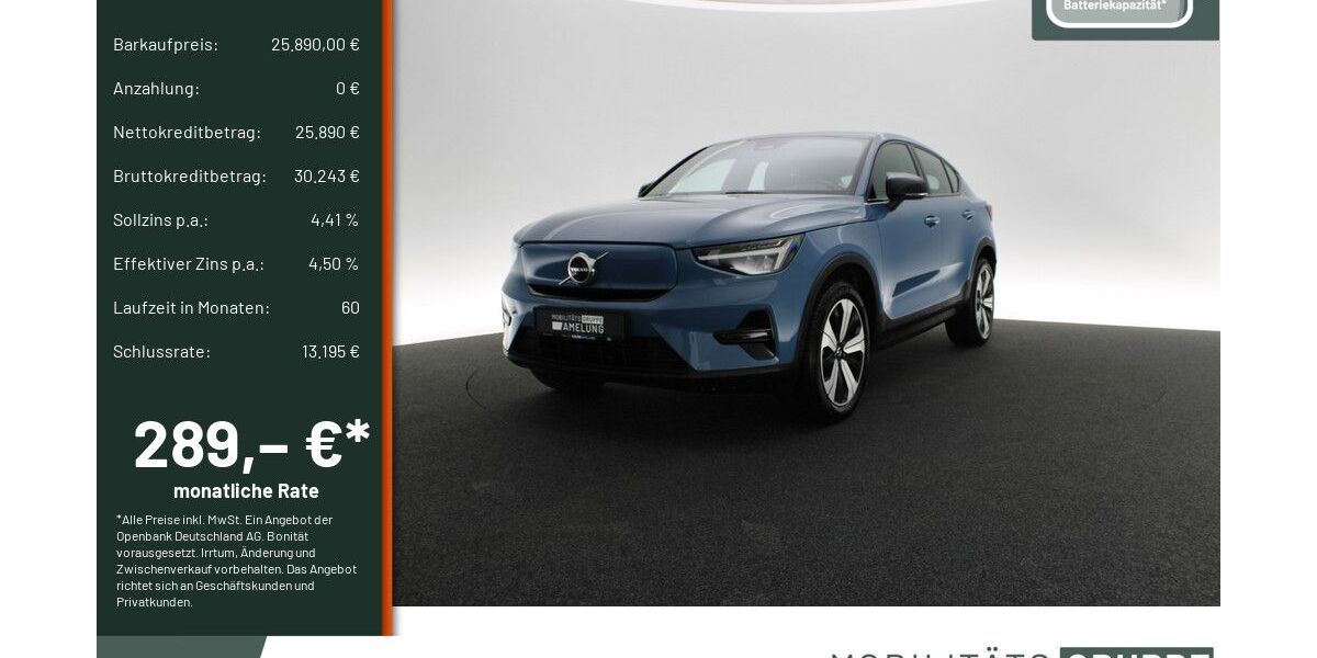 Volvo C40 63.892 km 25.890 &euro; Engelskirchen 51766