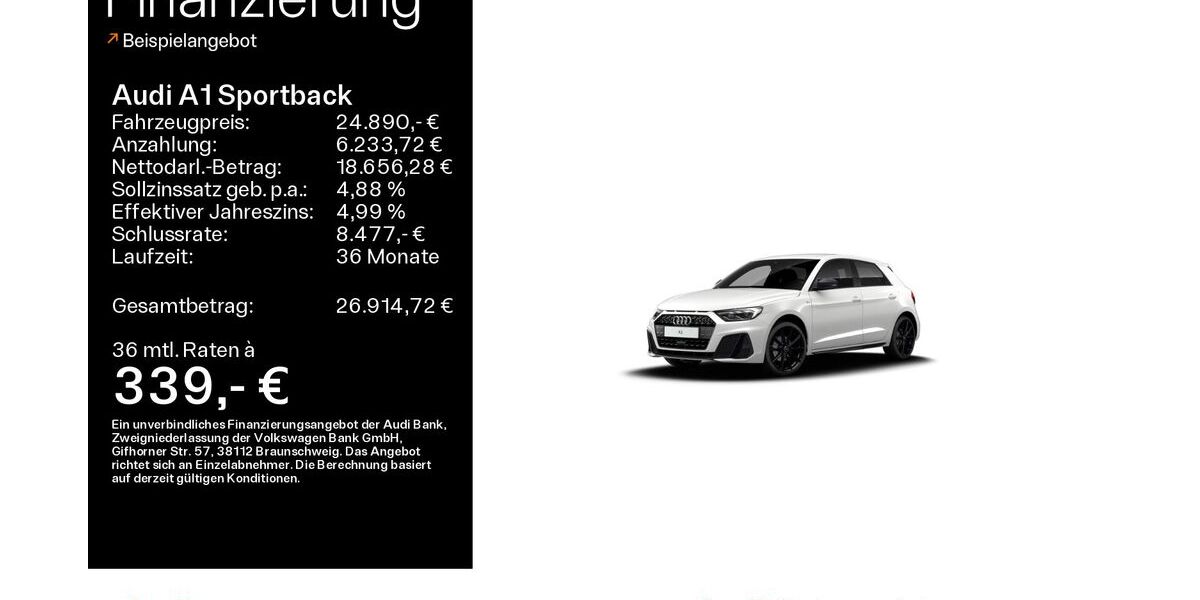 Audi A1 67.000 km 24.890 &euro; Oberursel 61440
