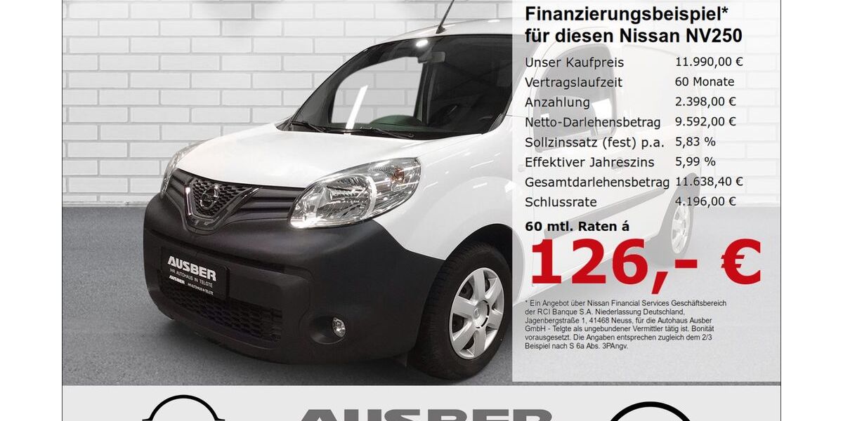 Nissan NV250 31.742 km 11.990 &euro; Telgte 48291