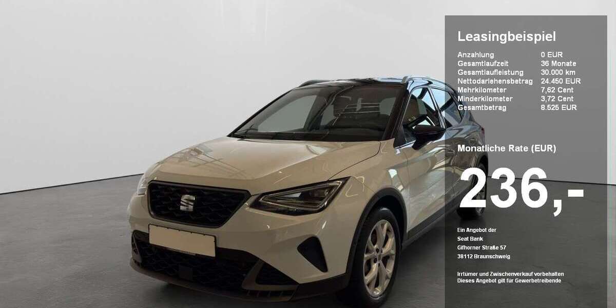 Seat Arona 23.420 km 24.950 &euro; Regensburg 93055