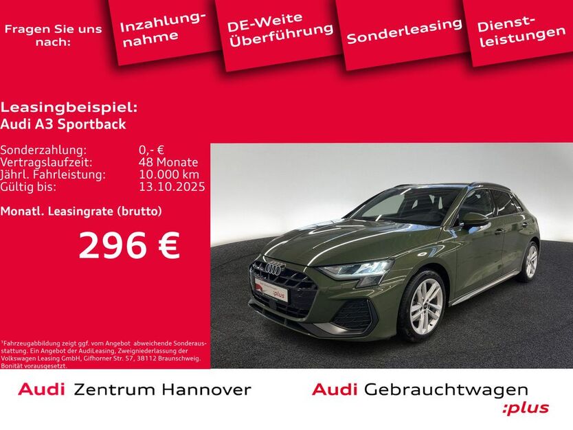 Audi A3 9.745 km 32.950 € Hannover 30179